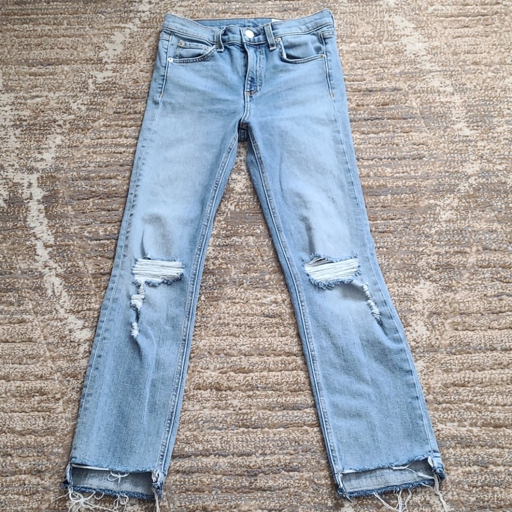 Rag & Bone Light Blue Jeans